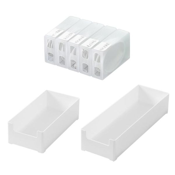 

storage drawers 5 grids deskwire cable organizer box usb holder case jewelry container