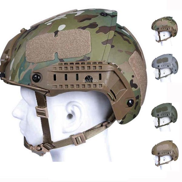 

cycling helmets multicam tactical paintball cs wargame camouflage army training helmet (52-64cm )