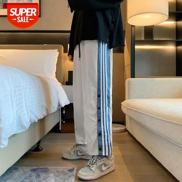 

yemi fashion|striped-breasted casual pants men's loose sweatpants korean version of the trend hong kong style cropped trousers #7p4n, Black