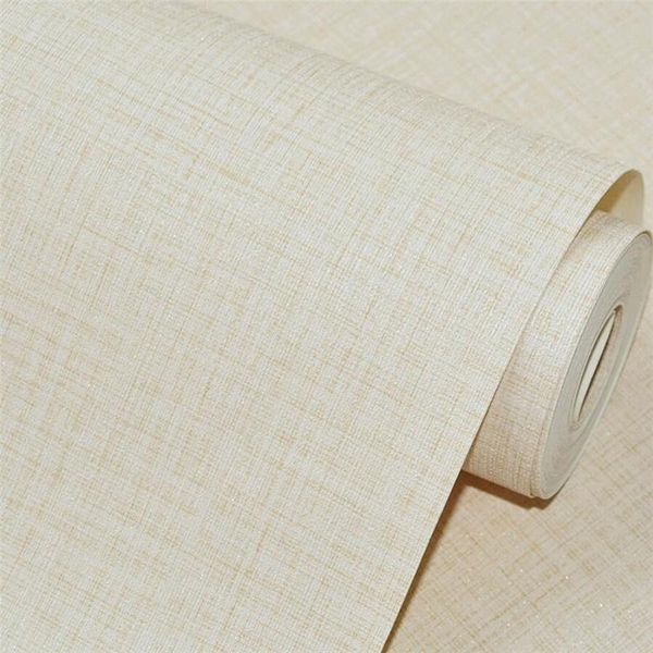 

wallpapers wellyu plain linen pattern full of waterproof living room restaurant box hall office conference wall paper