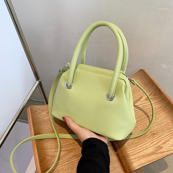

evening bags fashion solid color leather crossbody shoulder for women 2021 designer handbags diagonal simple lady bag