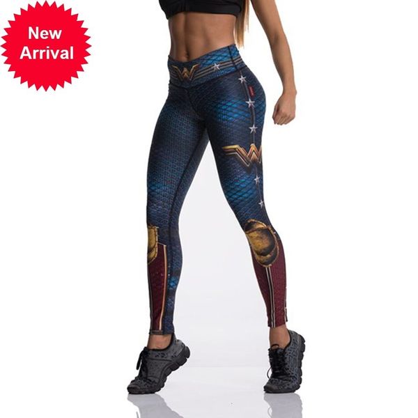 

a fashion tibetan blue captain fight push up slim high waist jeggings women sportswear leggings workout, Black