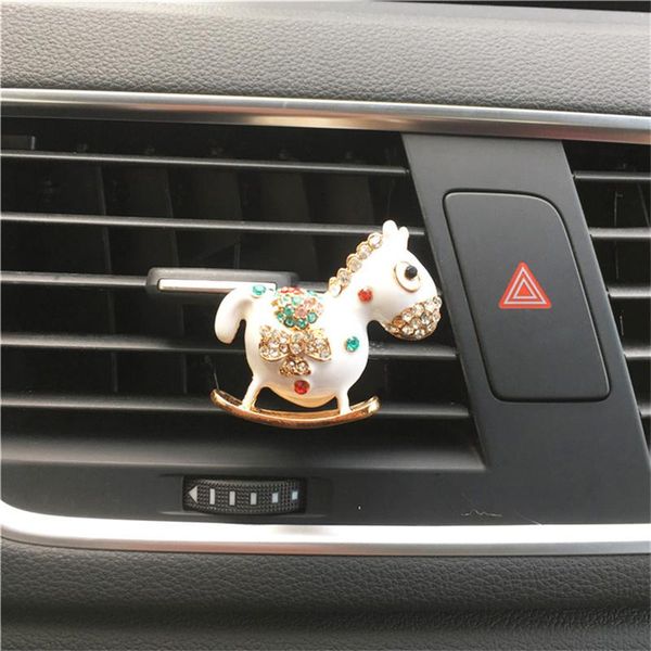 

car air freshener the diamond horse vehicle conditioning outlet perfume holder with clamp interior