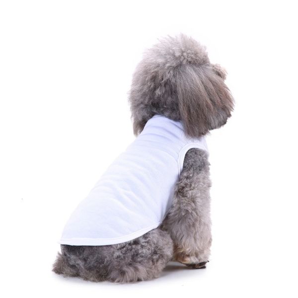 

pet products dog summer pet clothing t-shirt solid color vest