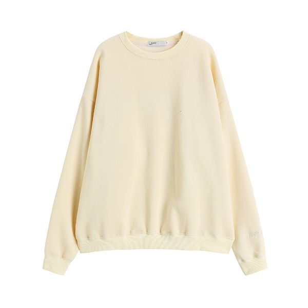 

2021 autumn new loose sweatshirt women's round neck capless trendy letter pullover fashion all-match cte2, Black