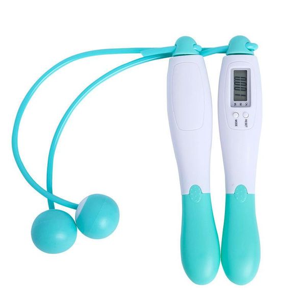 

jump ropes professional cordless adjustable fast speed counting smart electronic digital wireless skipping rope for gym fitness