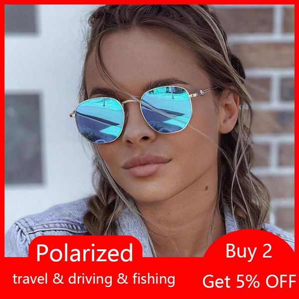 

sunglasses unique hexagonal women celebrity wear blue mirror small square sun glasses female retro designer shades, White;black