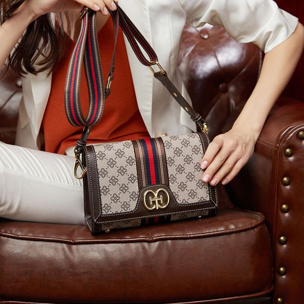 

hbp fashion leather bag women's 2021 new korean fashion versatile red square