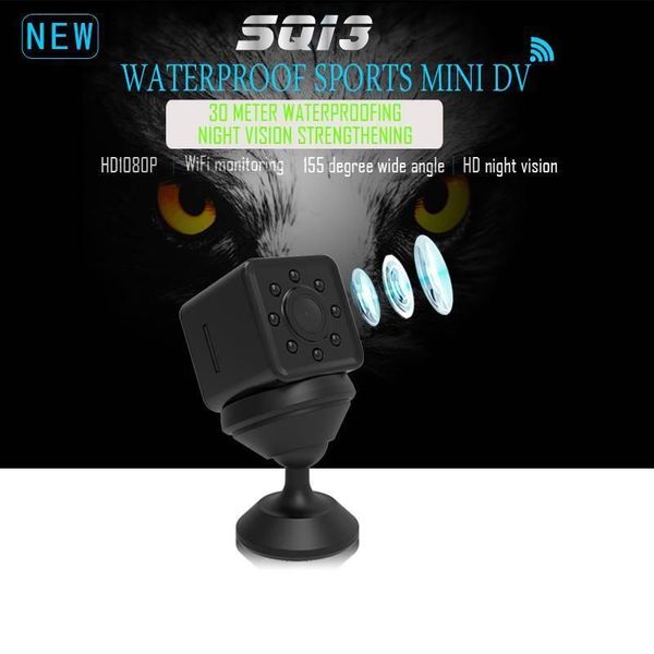 

cameras sq13 wifi dvr recorder 2k po night vision mini camera 1080p remote