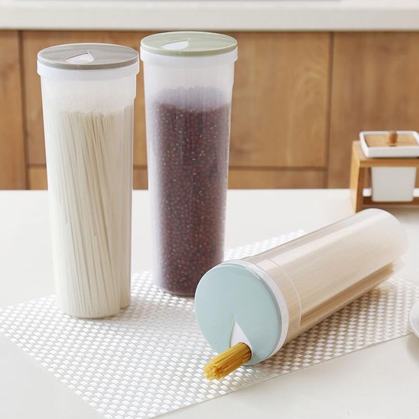 

kitchen transparent storage jar moisture-proof multifunction storage jars sealing preservation bottles container