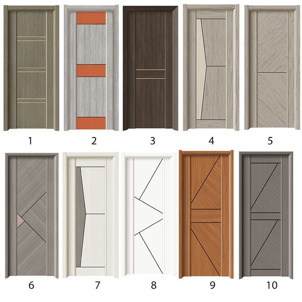 

home gates solid wood light luxury metal strip puzzle series