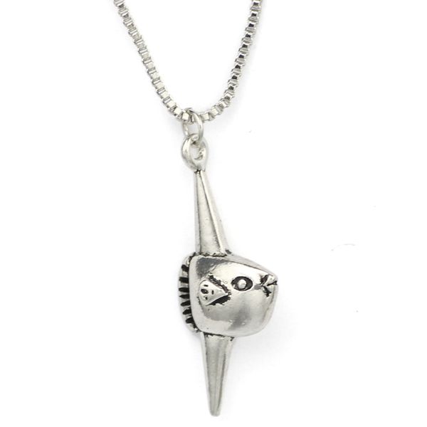 

selling jewelry fashion hualien mambo fish couple necklace, Silver