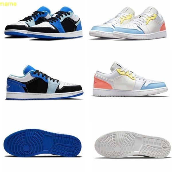 

2021low men's running shoes to my first coach candy color stitching white blue black women's sneakers 36-45