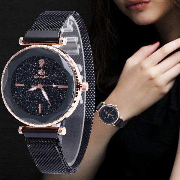 

wristwatches wj-7867 watch clock fashion dress bracelet watches women classic magnetic wrist for ladies montre femme, Slivery;brown