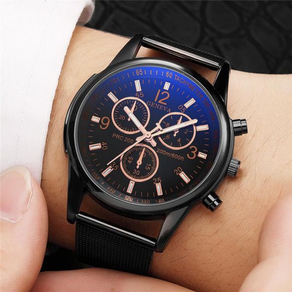 

wristwatches men's watches ultra-thin stainless steel clock male blue glass sport watch men relogio masculino2021, Slivery;brown