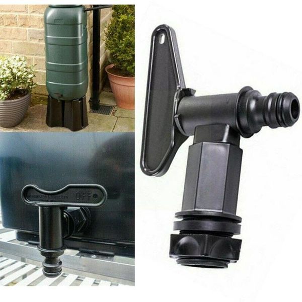 

watering equipments 3/4 " connectors tools ibc tank tap 1000l ton bucket adapter hosepipe garden staight water butap switch home f8r0