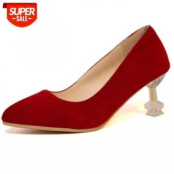 

pointed toe stiletto heels dress pumps shallow slip-on high heels shoes zapatos de mujer plataforma sapatos mulher #by2e