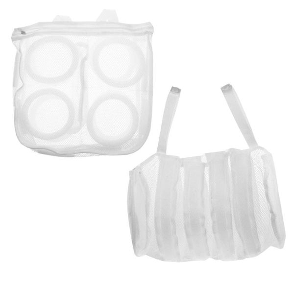 

storage bags 2pcs shoes wash sneaker mesh washing cleaning laundry bag for