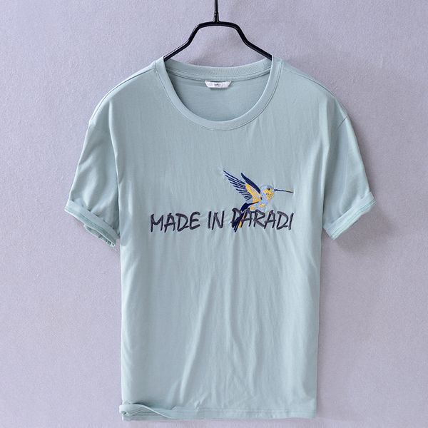 

2021 new embroidery summer cotton t shirt men brand solid comfortable t-shirt mens casual fashion tshirt male camiseta camisa j2cg, White;black