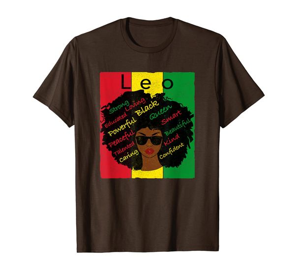 

Leo Pride - Black Woman Afro Horoscope Zodiac TShirt, Mainly pictures