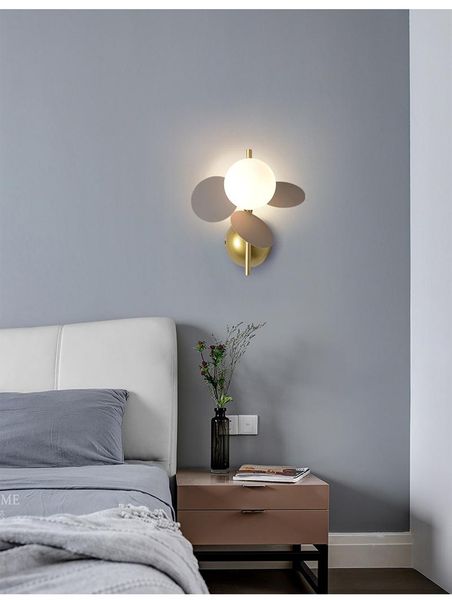 

wall lamp nordic style multicolor art tree lights creative designer parlor kid's bedroom bedside cafe decoration sconce lighting
