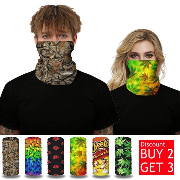 

scarves 3d printed camping windproof scarvf breathable bike fishing outdoor sport bandana neck cover wraps face mask cycling headband, Blue;gray