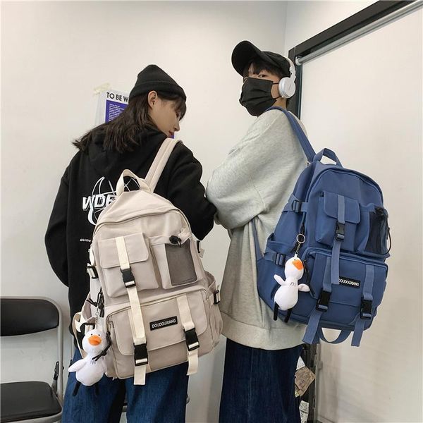 

backpack women waterproof nylon school bag durable travel camping for boys and girls lapfashion book bags lady