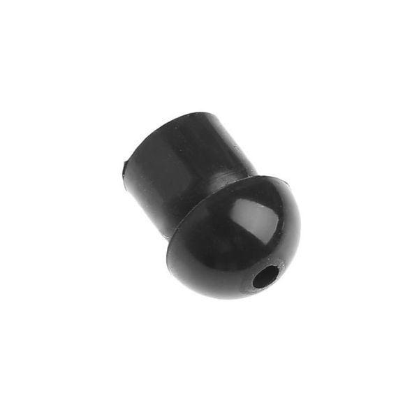 

black replacement coil acoustic air tube earplug for radio earpiece headset 667c black rep jllotf