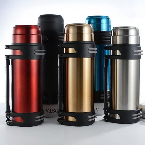 

Large capacity 304 stainless steel insulated cup outdoor portable car travel pot