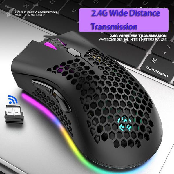 

mice wireless mouse bluetooth gamer gaming rgb light led rechargeable for lappc office