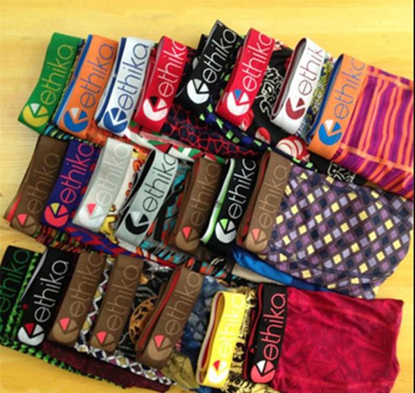 

2022 new luxury designer ethika men's boxing underpants sports hip hop rock sports underwear skateboard street fashion fast dry, Black;white