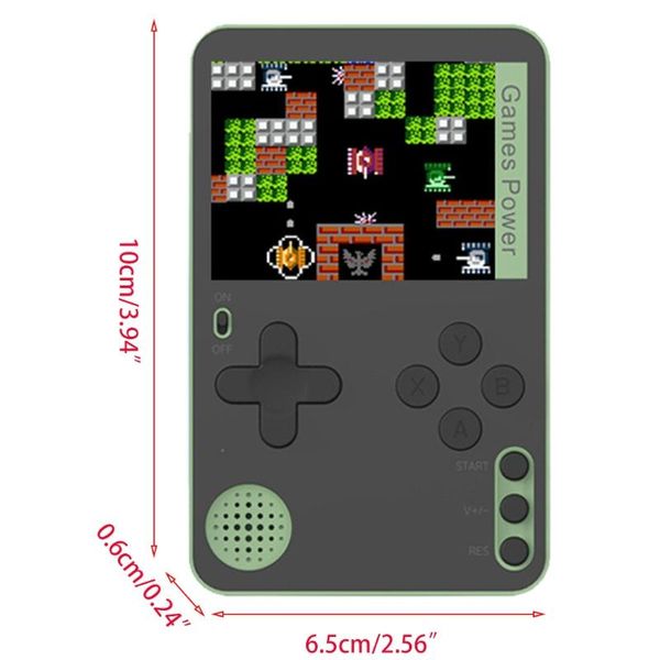 

handheld game console ultra-thin portable retro video p9ye players