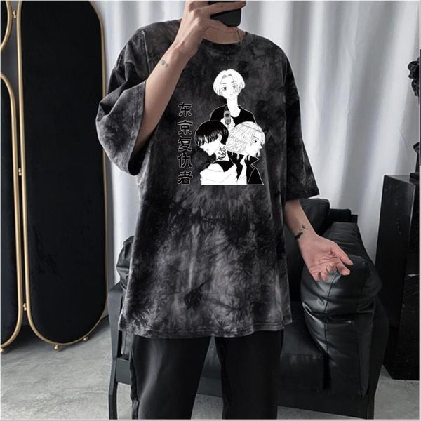 

men's t-shirts akame tokyo revengers t-shirt round neck short sleeves fit unisex, White;black