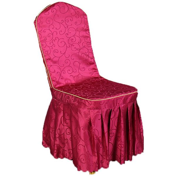 

chair covers el restaurant universal cover, one-piece dining table seat wedding banquet stool cover