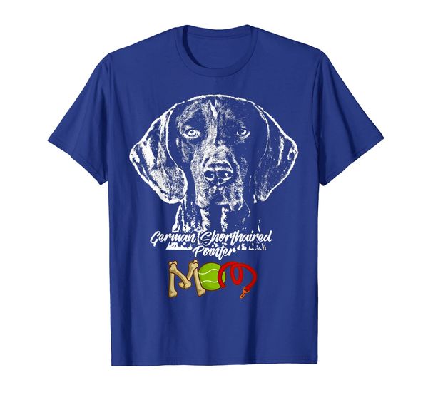 

cute german shorthaired pointer mom t-shirt, White;black