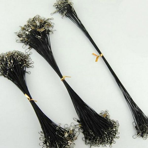 

30pcs/pack lure front wire anti-bite wire steel fishing gear lure accessories 15/20/24/30cm mvi-ing