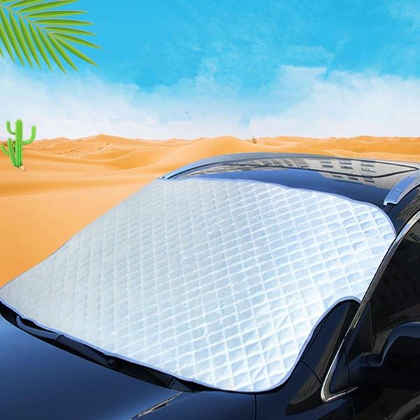 

car sunshade front sun visor summer thickening block snow sunscreen insulation gear glass cover