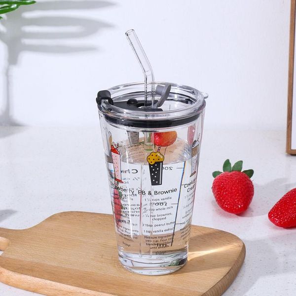 

wine glasses small fresh graduated sealed juice with lid straw cup glass