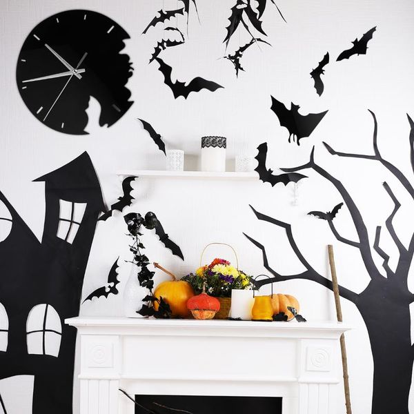 

wall clocks 1 pc bat clock creative household chic decorative