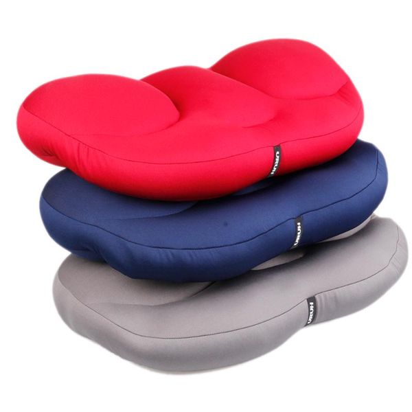 

pillow 3d neck creative design deep sleep addiction bed beauty beddings travel air cushion camp beach car plane head rest