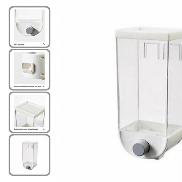 

storage bottles & jars sealed abs easy to clean food tank for home container