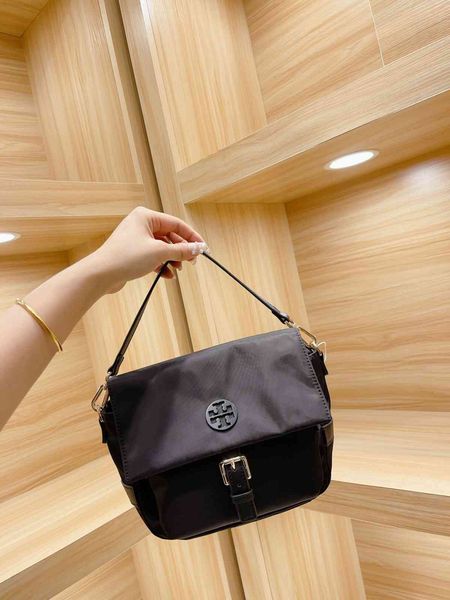 

tb new printed lady bag one-shoulder hand-held cross-body bag waterproof nylon light travel bag 21*20 hileng