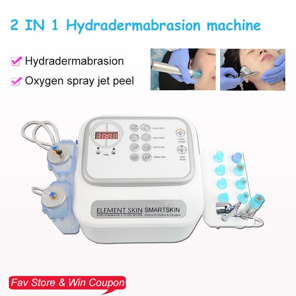 

2 in 1 hydro dermabrasion machine skin hydration therapy equipment for beauty salon home use