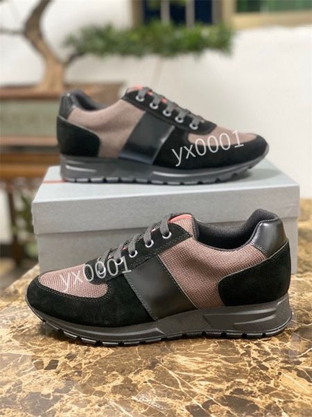 

Top Quality boots Mens Leather Suede Camo Camouflage Sneakers Studded Rockrunner P Casual Trainers Walking Shoes, 19