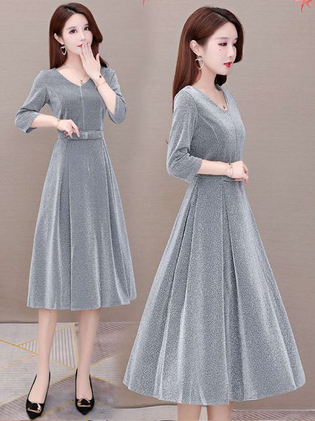 

dress for women in spring and autumn 2021, Black;gray