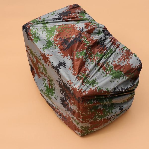 

outdoor bags rucksack rain cover waterproof backpack mud guard for camping hiking riding (camouflage, 35)