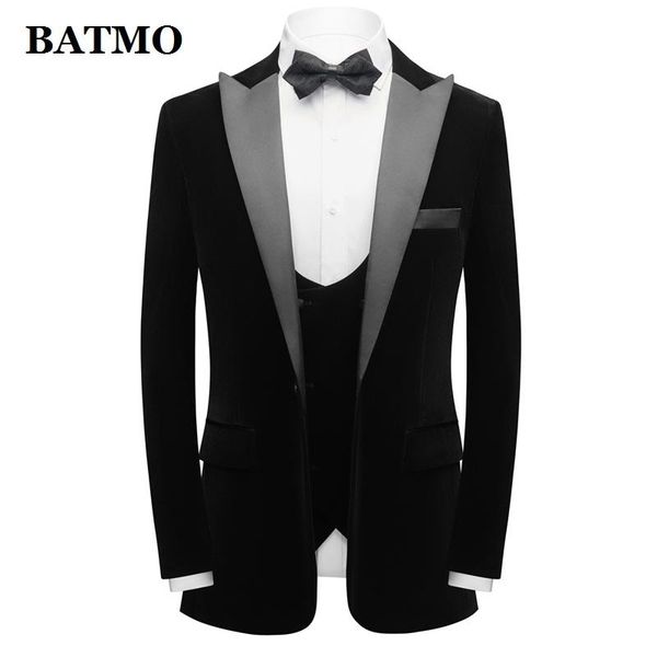 

men's suits & blazers batmo 2021 arrival wedding dress men,3638, White;black