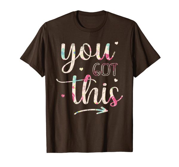 

motivational teacher shirt state testing you got this shirt, White;black