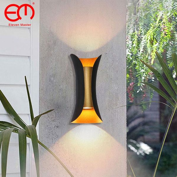 

outdoor wall lamps 10w led light ip65 waterproof garden lamp indoor corridor bedroom living room decoration lighting aluminum