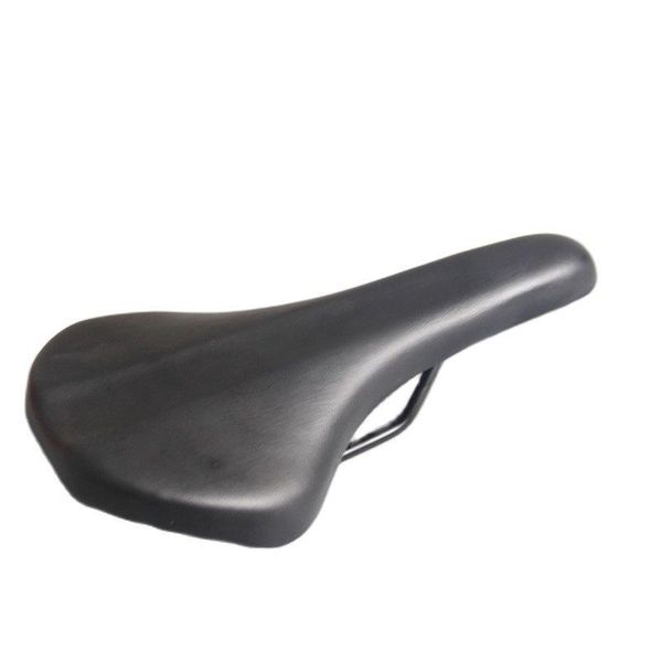 

bike saddles bicycle saddle leather riding seat cushion road mtb sports black